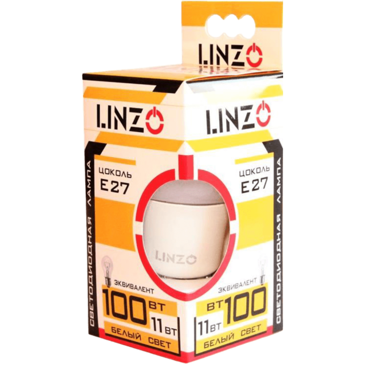 Лампа светодиодная LINZO LED A60 11W E27 3000K