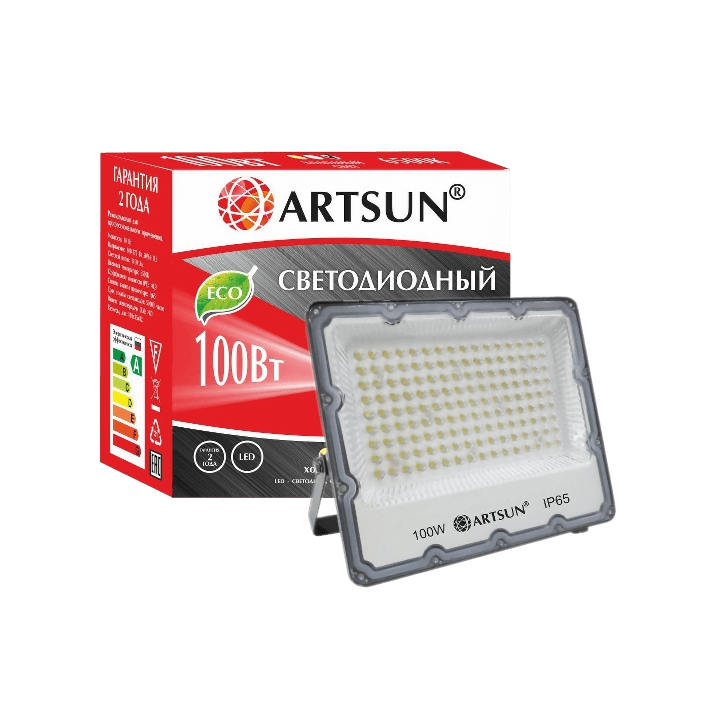Прожектор светодиодный ARTSUN LED FL 100W 6500K SMD